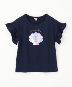 ANY KIDS 接触冷感 しろくま ミラクルスパンコール Tシャツ