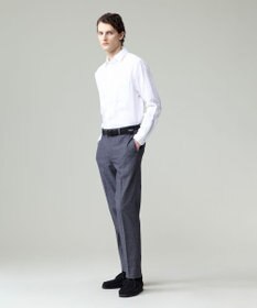 J.PRESS MEN 【ウォッシャブル可】コンフォートストレッチリネン スラックス