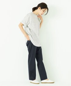 JOSEPH ABBOUD MOUNTAIN 【SPACE】リネンプレーティング天竺 ポケTシャツ