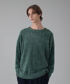 WEGO 【ユニセックス着用ITEM/MLサイズ展開】ベロアモールプルオーバー