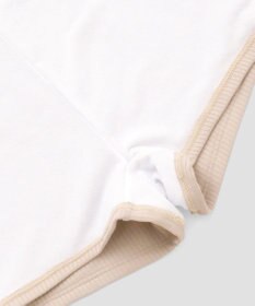 San-ai Resort（三愛水着楽園） WEB限定【紫外線カット(UPF50＋)】リブ素材ラッシュガード付 4点セット水着