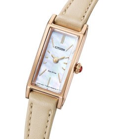 CITIZEN 【ECサイト限定】上品なエクリュベージュ クラシカルな雰囲気  電池交換不要