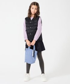 UNFILO 【120-150cm】TAION Vネック ダウンベスト(UNISEX)