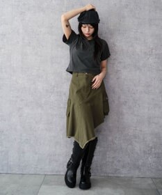 WEGO ピグメントフードちびT