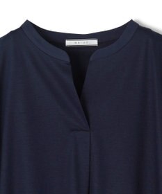 BEIGE， 【WEB限定・洗える】MELISSA / バックシフォンスキッパー半袖トップス