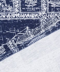 J.PRESS MEN Reyn spooner×J.PRESS 総柄クルーネック ポケットTシャツ