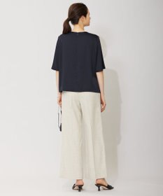 ICB 【洗える】Vi/Peブッチャー タックワイドパンツ