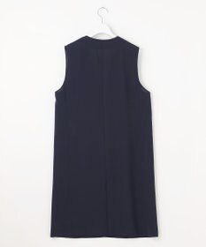 自由区 【セットアップ対応・UVカット・接触冷感・洗える】ライトストレッチ ジレ