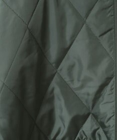 Green Parks リブスタンドキルティングコート