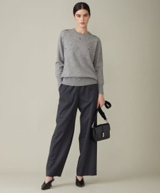 ICB 【洗える】 ジュエルニットプルオーバー