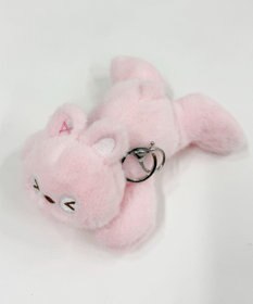 WEGO 寝そべりアニマルぬいぐるみキーホルダー