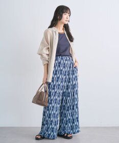 Green Parks シアーカットワイドパンツ