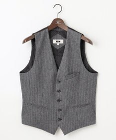 JOSEPH ABBOUD 【ストレッチ/多機能レジャーベスト】エアロムリネコンフォートジャージ ベスト グレー系1