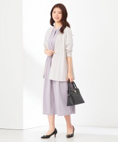 ANY SIS 【洗える】サラサラ着流し カーディガン