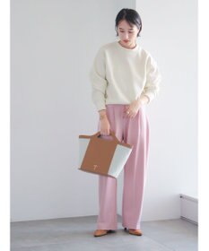 Te chichi ポンチハイウエストカーブパンツ《2026 spring catalog item》