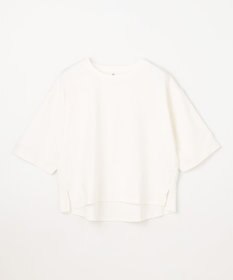 ANY 【Sサイズあり】オーガニックコットンスムース5分袖Tシャツ