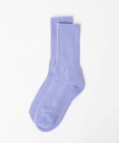 WEGO 底パイルカラーリブソックス