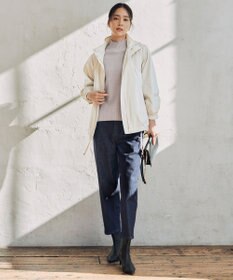 自由区 【洗える】ウスカルデニム カーブパンツ