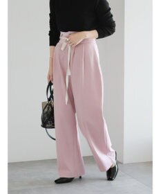 Te chichi ポンチハイウエストカーブパンツ《2026 spring catalog item》