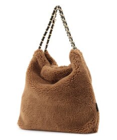 23区 VIOLAｄ’ORO エコムートン チェーンショルダー トートバッグ