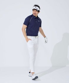 FILA GOLF／marie claire 【FILA GOLF】ラグラン半袖ポロシャツ