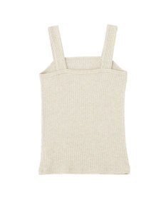 earth music&ecology チェーンリブラメカットタンクトップ