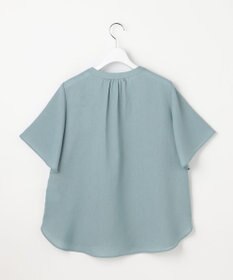 ANY SIS S スムージーポリエステル スキッパー ブラウス