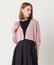 TOCCA 【洗える！】SHEER KNIT カーディガン