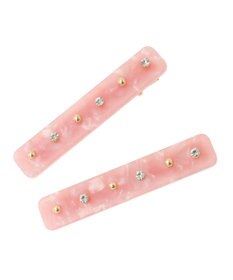 Maison de FLEUR ビジューアセチピン2SET