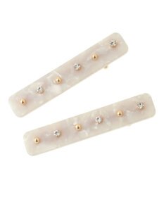 Maison de FLEUR ビジューアセチピン2SET