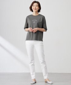 J.PRESS LADIES S 【洗える】BASIC STRETCH DENIM スキニー パンツ