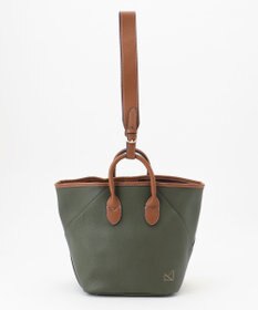 LA BAGAGERIE 【maison vert】 【シュリンク合皮・軽量】変形2WAYバッグ