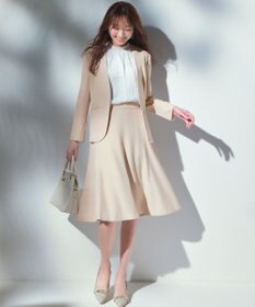 ANY SIS L 【美人百花6月号掲載】カットドビー ブラウス