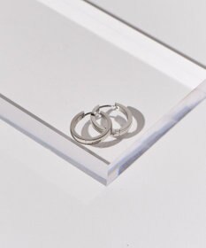 AMERICAN HOLIC ステンレス　ワンタッチフープピアス