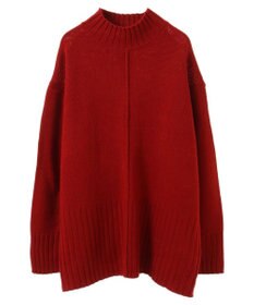 Green Parks 洗えるモックネックニットプルオーバー