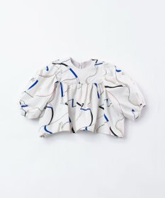 TRICOTE CUT RIBBON PUFF SLEEVES/カットリボンパフスリーブ