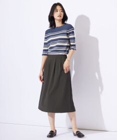 J.PRESS LADIES L 【洗える・撥水・接触冷感】アウトフィッター バルーン スカート