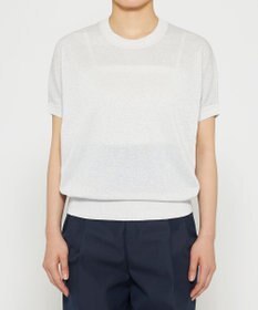 uncrave 【手洗い可】シアー ラメ ニットプルオーバー（uncrave STANDARD）