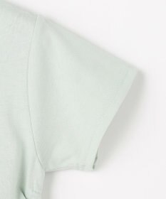 ANY KIDS 【洗濯機可能】ドロスト 裾リボンTシャツ