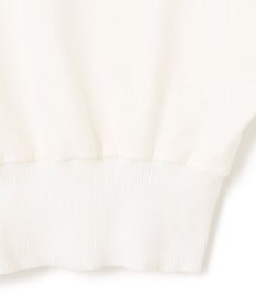 uncrave ダブルフェイスジャージー ドルマンスリーブリブトップス