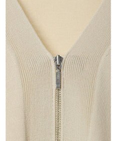 earth music&ecology ＶネックＺＩＰカーディガン