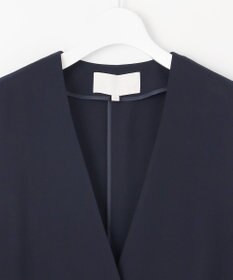 自由区 【セットアップ対応・UVカット・接触冷感・洗える】ライトストレッチ ジレ