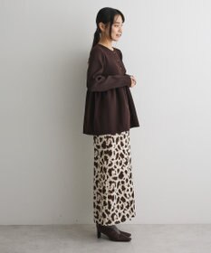 CRAFT STANDARD BOUTIQUE ポリエステルペプラムチュニック
