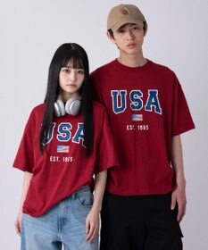 WEGO 【ユニセックス着用ITEM/XSSMLXLサイズ展開】アソートグラフィックBIG　T（SS）