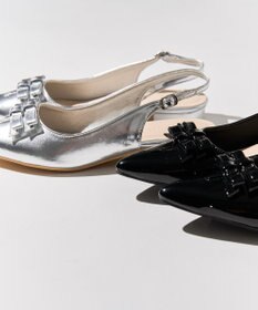 AMERICAN HOLIC ダブルリボンミュールサンダル