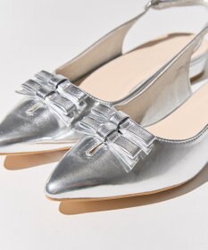 AMERICAN HOLIC ダブルリボンミュールサンダル