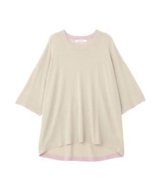 AMERICAN HOLIC 配色コクーンシルエットニット