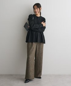 CRAFT STANDARD BOUTIQUE ポリエステルペプラムチュニック