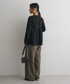 CRAFT STANDARD BOUTIQUE ポリエステルペプラムチュニック