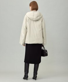 ICB 【WEB限定カラーあり・撥水加工】ADSダウン フーデットミドル丈コート